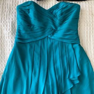 Strapless David’s Bridal Dress